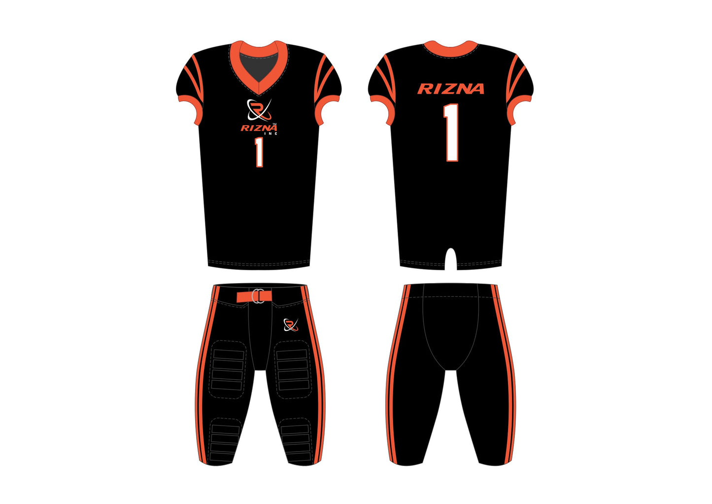 AMERICAN FOOTBALL UNIFORM